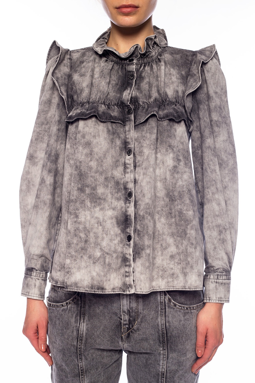 Isabel marant sale etoile denim shirt